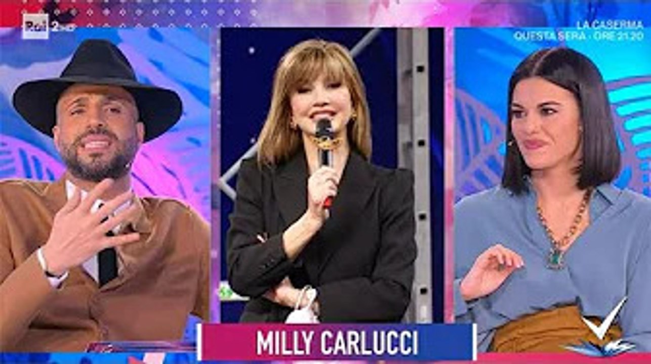 Milly Carlucci e la sfida lanciata da Bianca Guaccero a Detto Fatto: "Mi candido per Il cantante mas