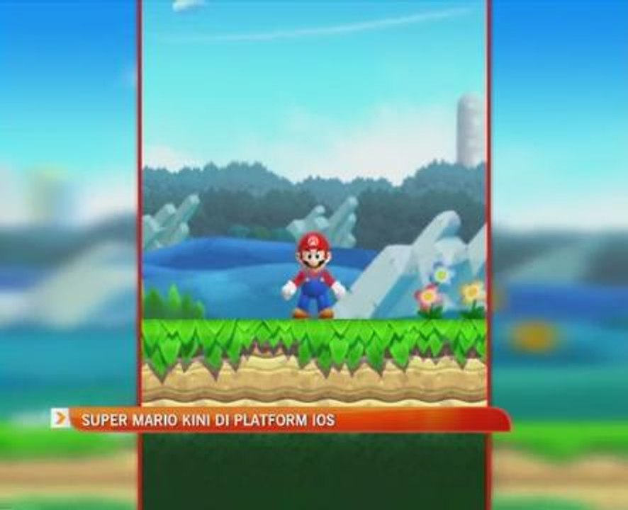 Super Mario kini di platform iOS