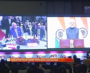Malaysia India ikrar perkukuh kerjasama
