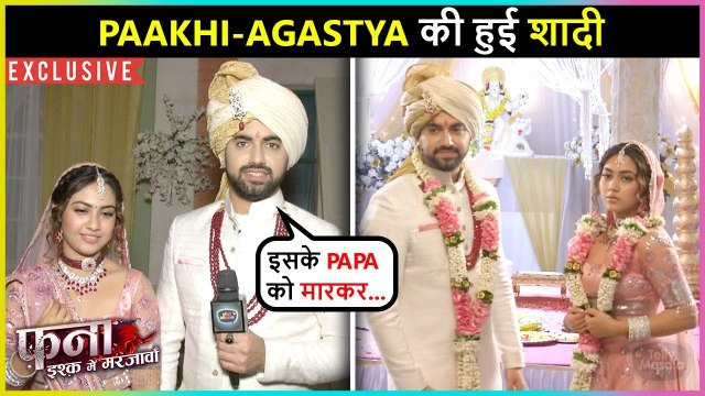 SHOCKING! Agastya and Paakhi Are Married | On Location Fanaa - Ishq Mein Marjawan | Exclusive