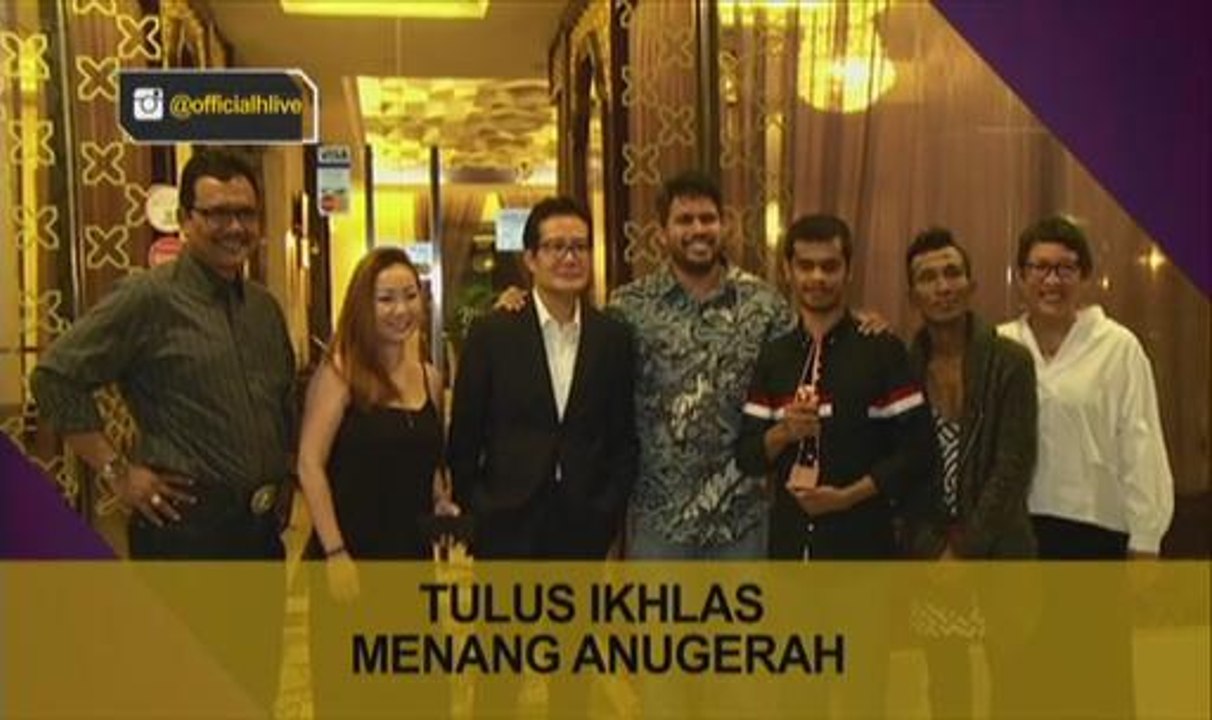 Tulus Ikhlas menang anugerah