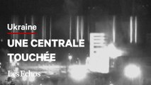 Ukraine: une centrale nucléaire touchée par des frappes russes