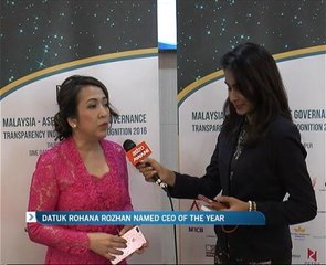 Datuk Rohana Rozhan named CEO of the year