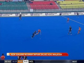 New Zealand musnah impian skuad hoki Malaysia
