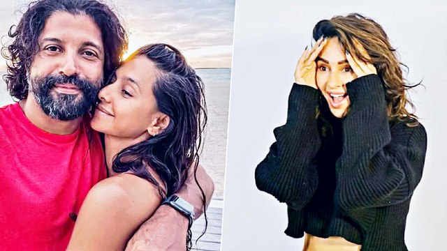 Farhan Akhtar's Wife Shibani Dandekar Finally Reacts To Her Pregnancy News