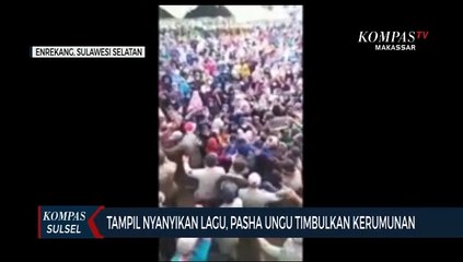 Tampil Nyanyikan Lagu, Pasha Ungu Timbulkan Kerumunan