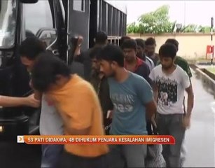 53 PATI didakwa, 48 dihukum penjara kesalahan Imigresen