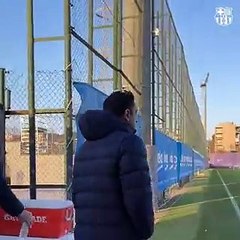 El Barça ya se entrena pensando en el Elche / FCB