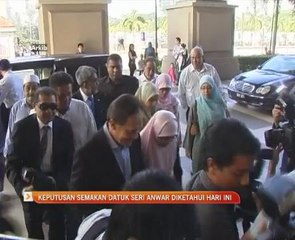 Keputusan rayuan kes liwat Anwar Ibrahim hari ini