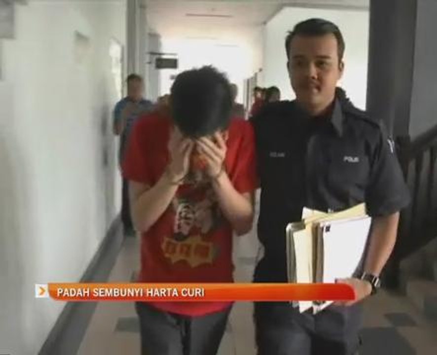 Padah sembunyi harta curi