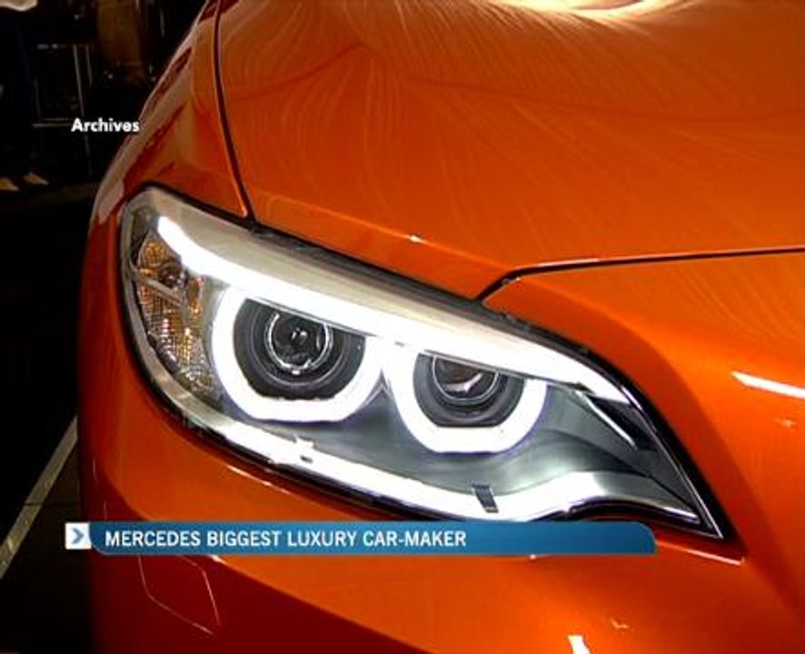 Mercedes biggest luxury car-maker