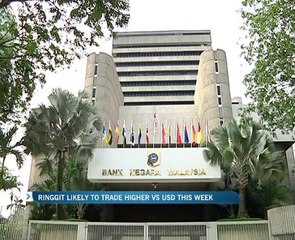 Ringgit likely to trade higher versus USD
