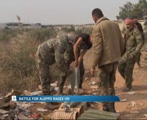 Battle for Aleppo rages on