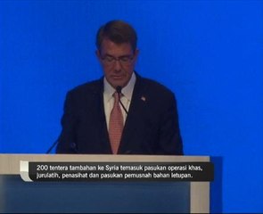 Amerika Syarikat hantar 200 tentera tambahan ke Syria