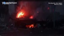 Así ha quedado la localidad ucraniana de Borodyanka tras los bombardeos rusos