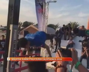 Malaysia juarai Piala Dunia Calisthenics 2016