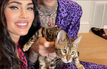 Megan Fox y Machine Gun Kelly presentan al nuevo miembro de su familia
