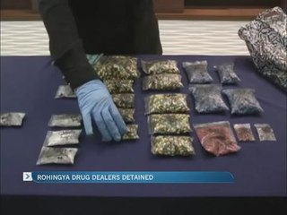 Rohingya drug dealers detained