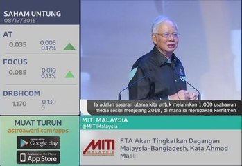 Perdana Menteri umum dua program penanda aras