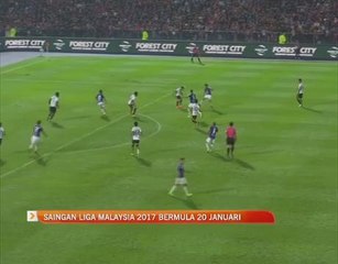 Saingan Liga Malaysia 2017 bermula 20 Januari