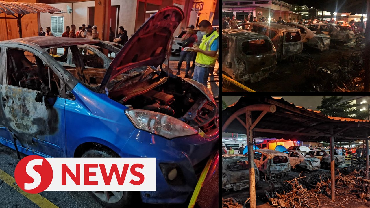 Four cars, 48 bikes destroyed in suspected arson at PPR flats