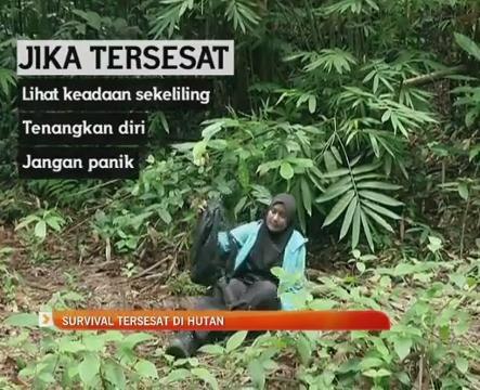 Survival tersesat di hutan