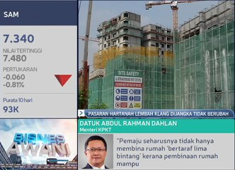 Pasaran hartanah lembah Klang dijangka tidak berubah