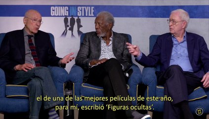 Alan Arkin, Michael Caine, Morgan Freeman Interview 2: Un golpe con estilo