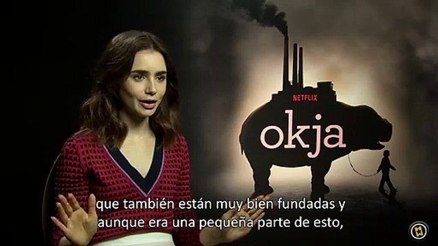 Lily Collins Interview 2: Okja