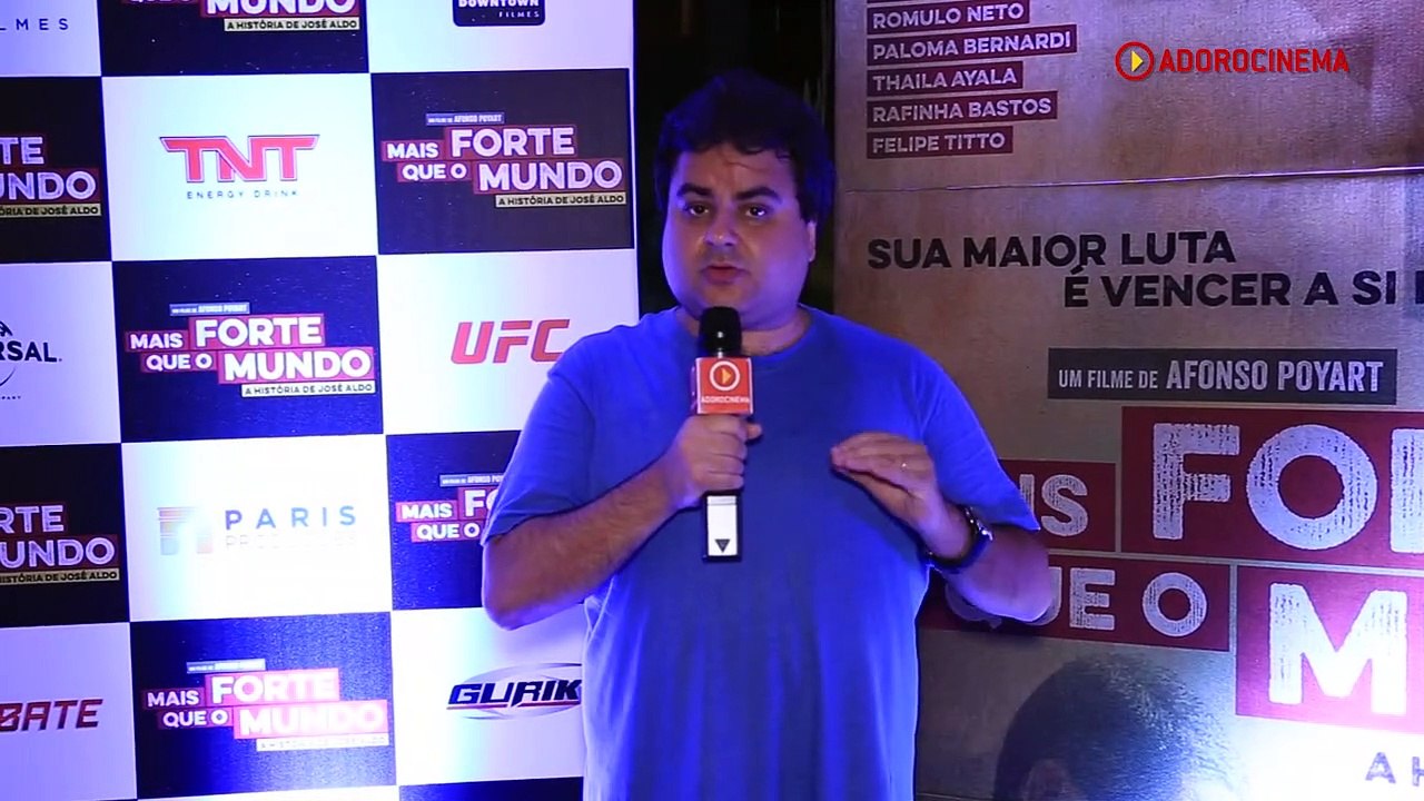Mais Forte que o Mundo - A História de José Aldo Entrevista (2) José Loreto, Cláudia Ohana, Jackson Antunes e José Aldo