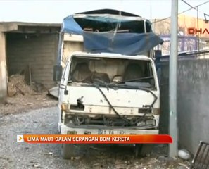 Lima maut dalam serangan bom kereta