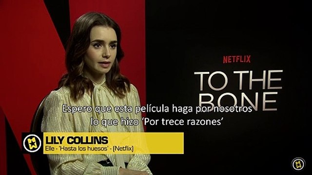 Lily Collins Interview : Hasta los huesos