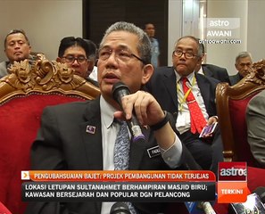Pengubahsuaian Bajet: Projek pembangunan tidak terjejas