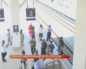 Penduduk harap perkhidmatan ETS di Sungai Siput diteruskan