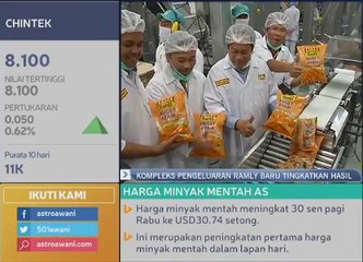Kompleks pengeluaran Ramly baru tingkatkan hasil