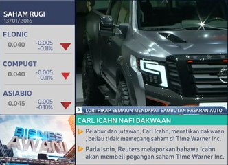 Lori pikap semakin mendapat sambutan pasaran auto