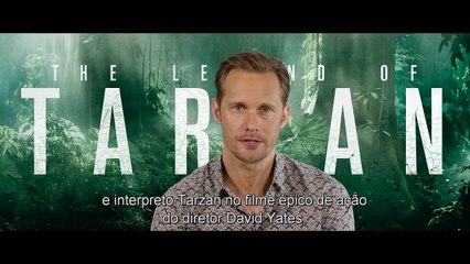 A Lenda de Tarzan Making Of Legendado com apresentação de Alexander Skarsgard