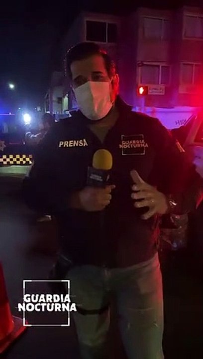 “Live“ Aparatoso choque entre una Patrulla de G...