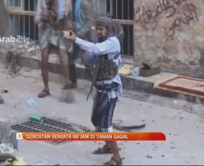 Gencatan senjata 48 jam di Yaman gagal