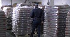 Genova - Sequestrate 60 tonnellate di pellet illegale (04.03.22)
