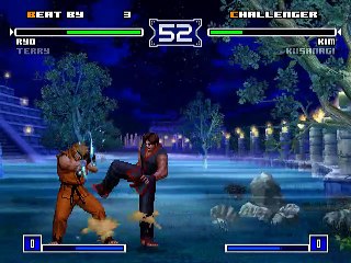 The King of Fighters 2003 online multiplayer - ps2