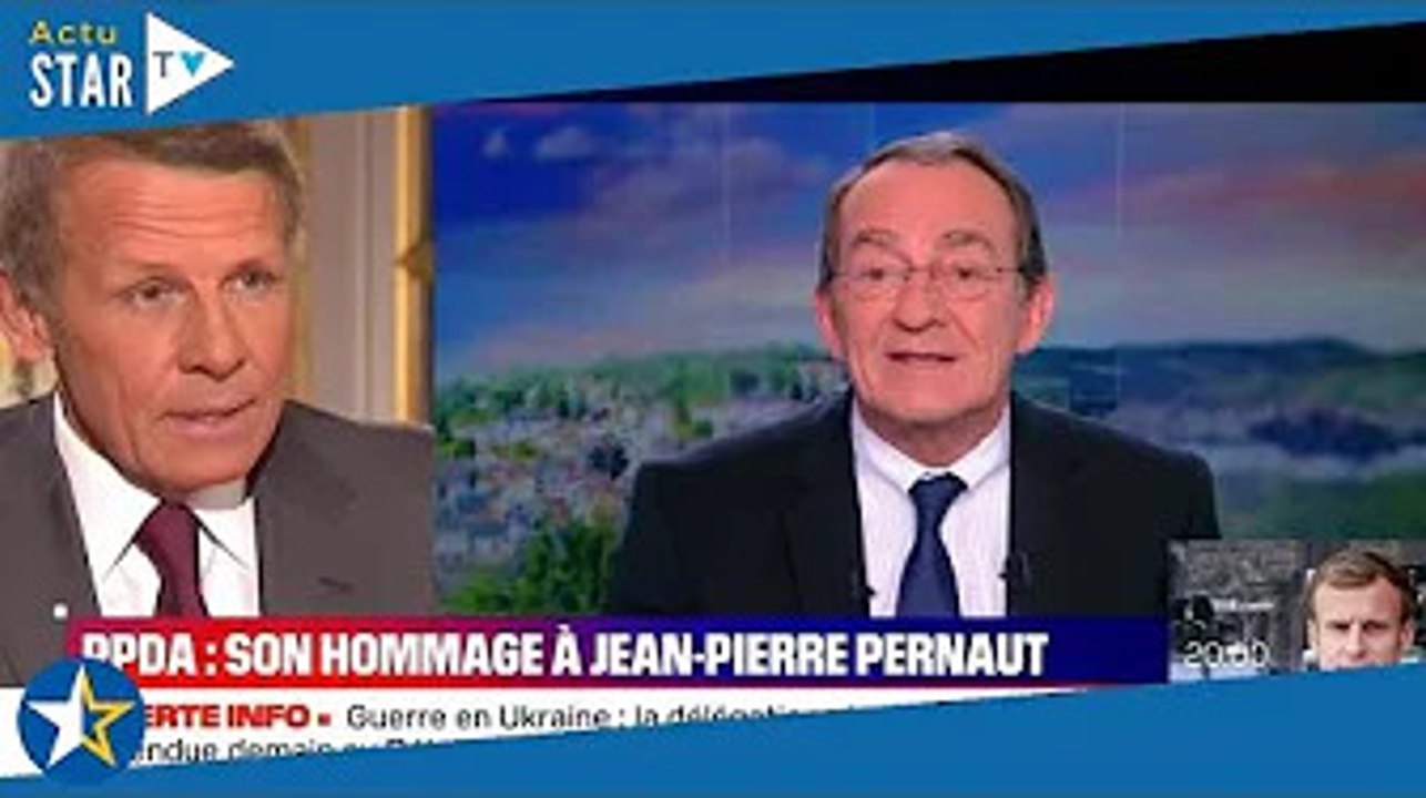 "Il a parlé aux coeurs des Français" : l'hommage de Patrick Poivre d'Arvor à Jean-Pierre Pernaut