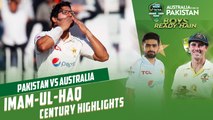 Imam-ul-Haq Century Highlights  1st Test Day 1  Pakistan vs Australia  PCB  MM2L