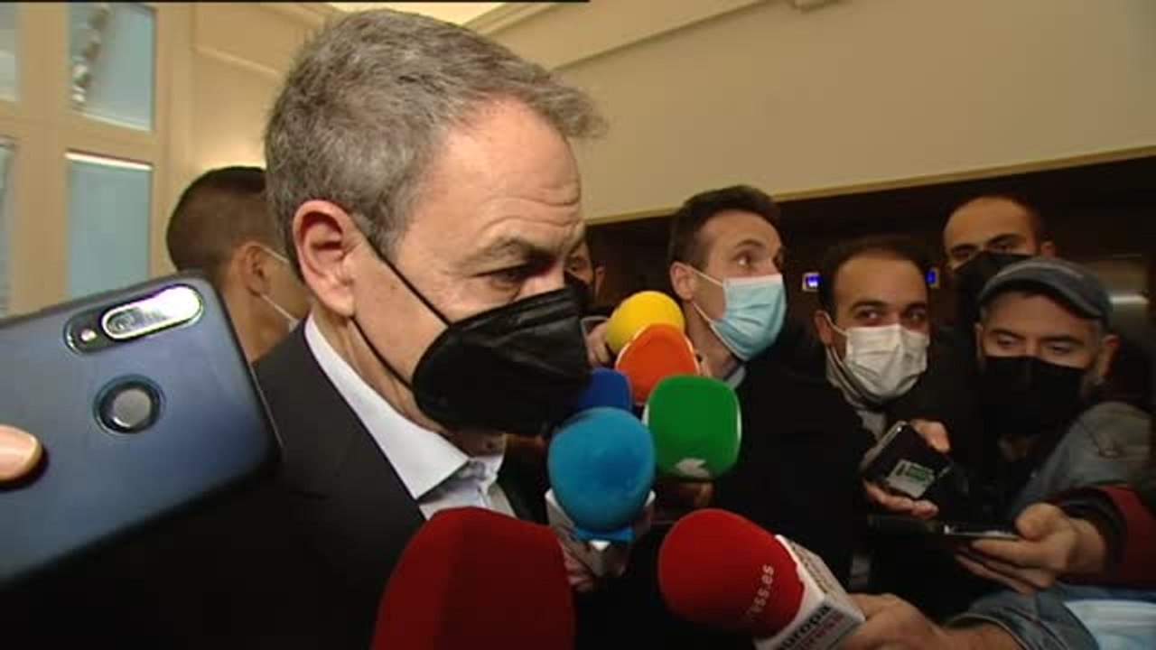 Zapatero, sobre el envío de armas: "La situación exige medidas excepcionales"