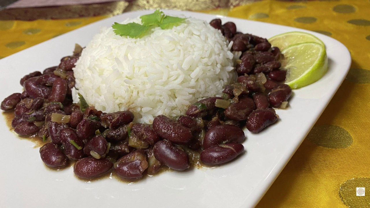 RECETTE INDIENNE : CURRY MASALA DE HARICOTS ROUGE ( RAJMA )