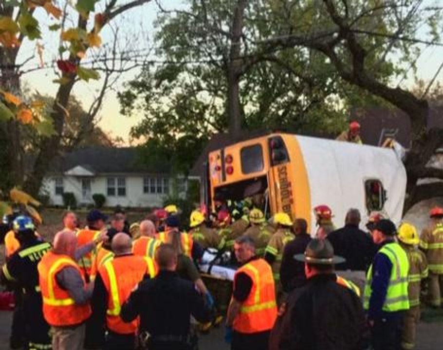 Multiple fatalities in school bus accident in Chattanooga, Tennessee