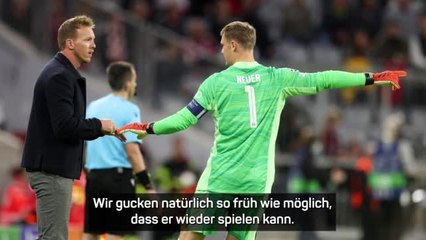 Скачать видео: Nagelsmann: Neuer noch keine Option gegen Bayer