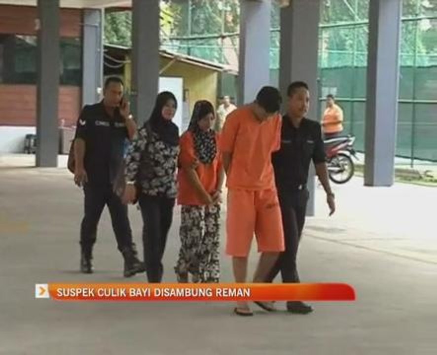 Suspek culik bayi disambung reman