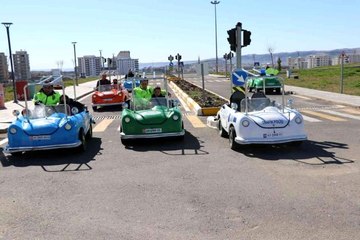 Şanlıurfa'da çocuklara trafik eğitimi verildi