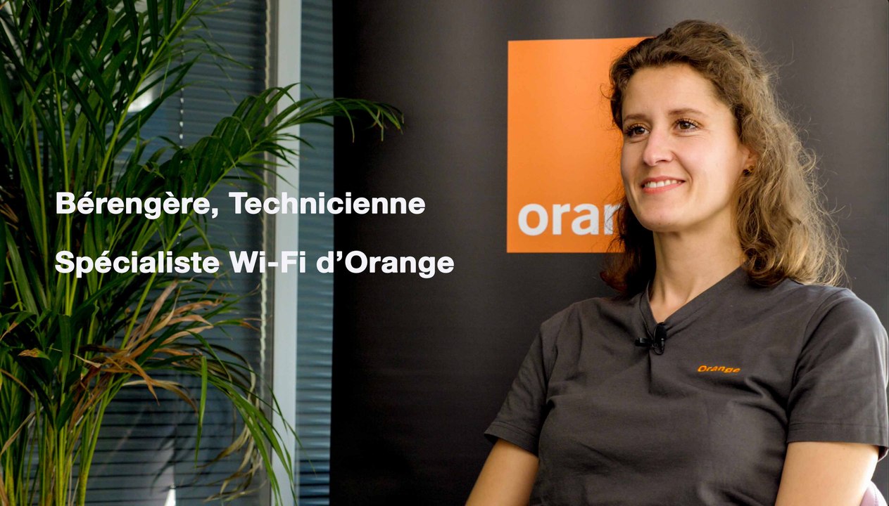 Bérengère : Technicienne Spécialiste Wi-Fi chez Orange